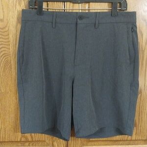 Old Navy NWOT Men's Size 32 Active Stretch Tech Chino Shorts Dk. Gray 8" Inseam